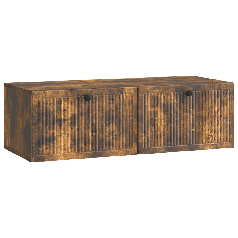 Sieninė TV spintelė Dūminio ąžuolo 98 x 41 x 30 cm
