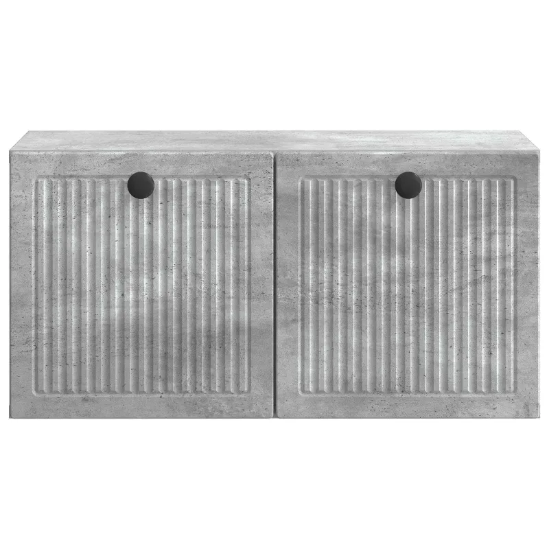 Sieninė TV spintelė Betono pilka 59,5 x 31 x 30 cm