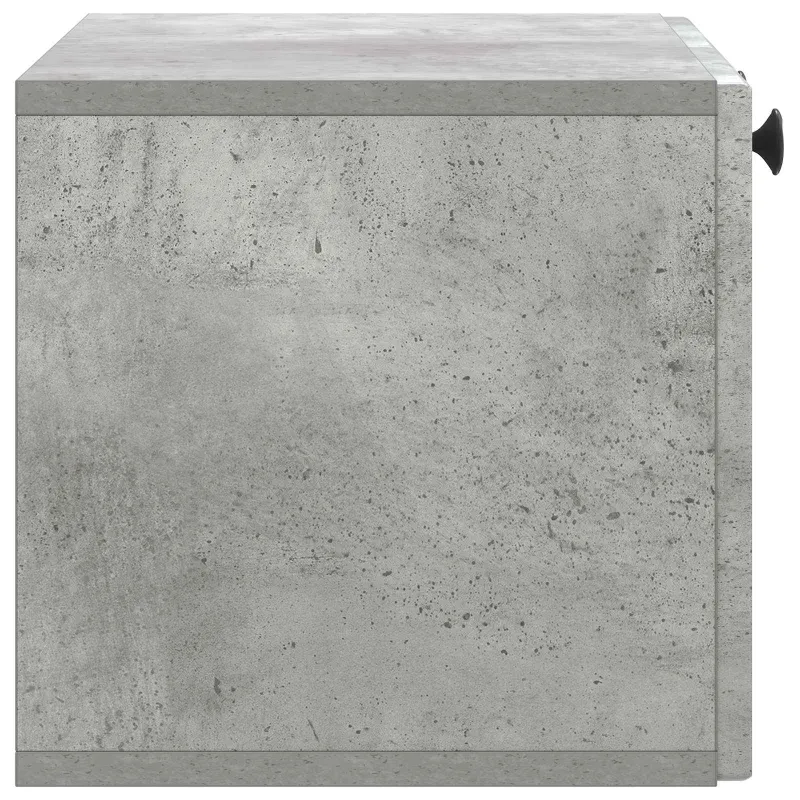 Sieninė TV spintelė Betono pilka 59,5 x 31 x 30 cm