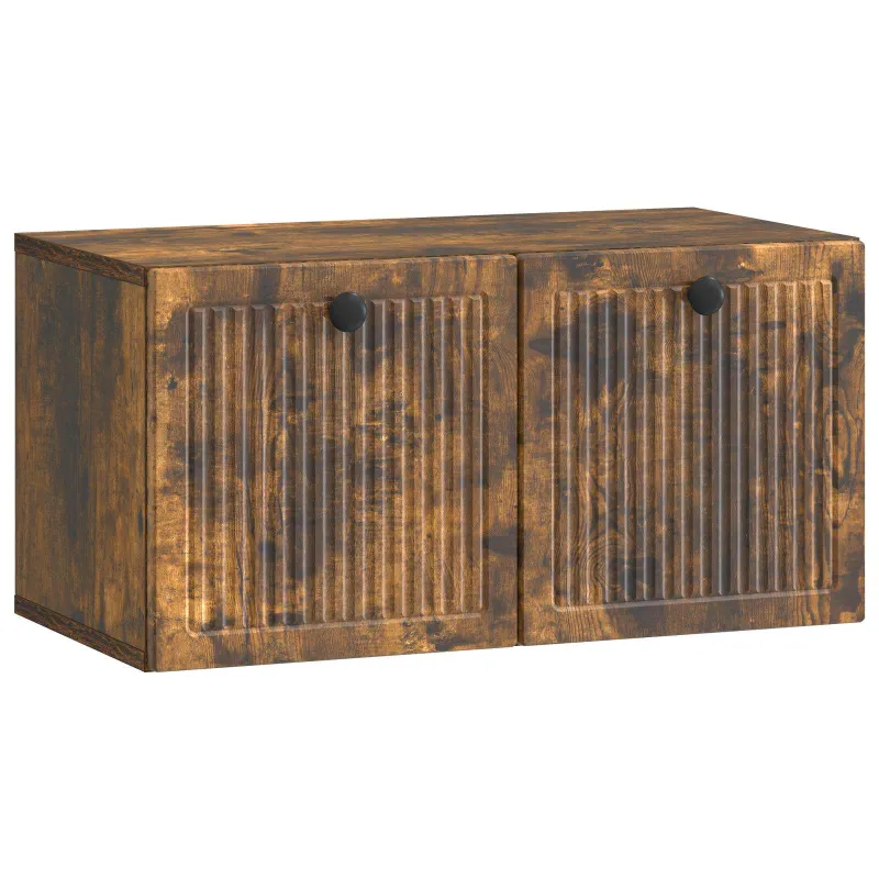 Sieninė TV spintelė Dūminio ąžuolo 59,5 x 31 x 30 cm