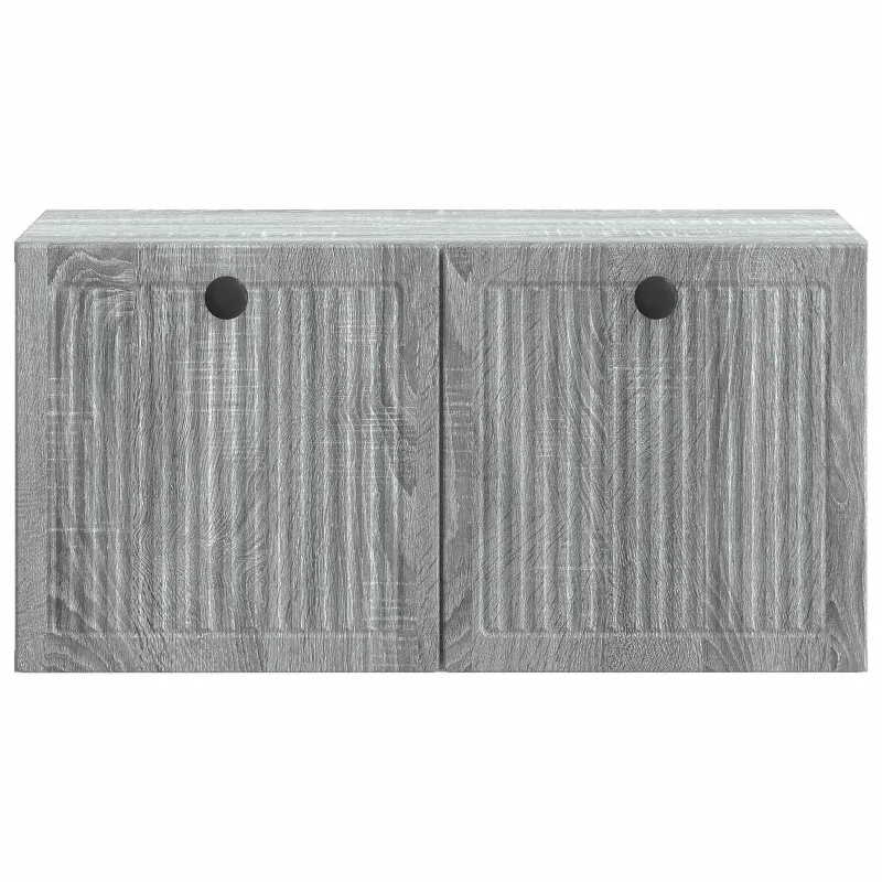 Sieninė TV spintelė Pilka sonoma ąžuolo 59,5 x 31 x 30 cm