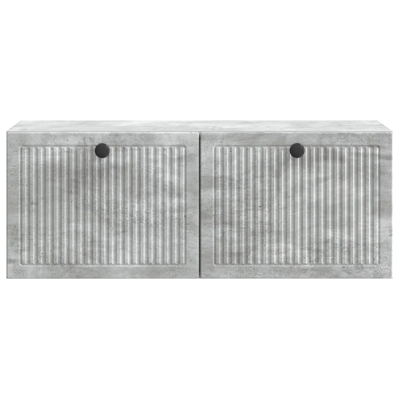Sieninė TV spintelė Betono pilka 78,5 x 31 x 30 cm