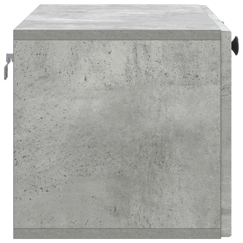 Sieninė TV spintelė Betono pilka 78,5 x 31 x 30 cm