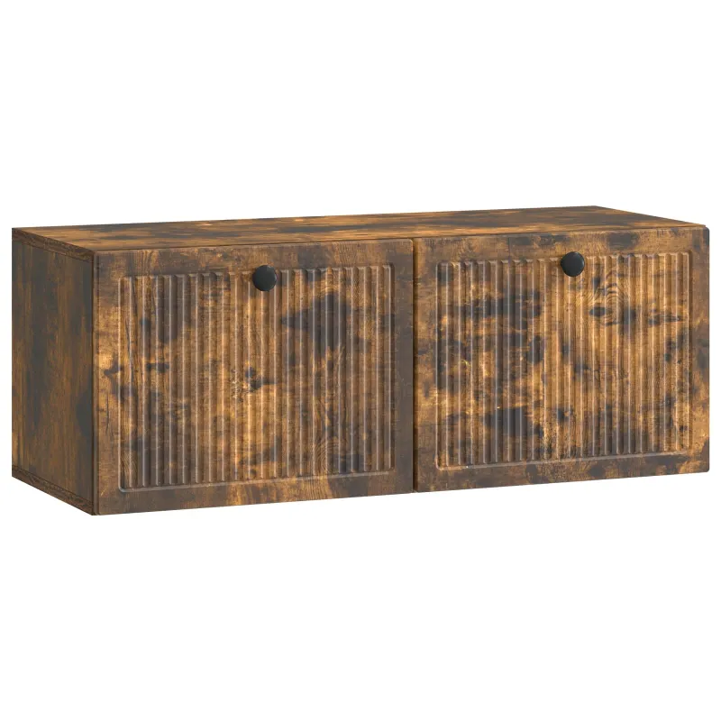 Sieninė TV spintelė Dūminio ąžuolo 78,5 x 31 x 30 cm