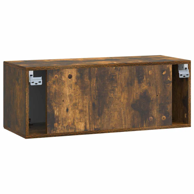 Sieninė TV spintelė Dūminio ąžuolo 78,5 x 31 x 30 cm