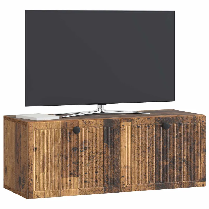 Sieninė TV spintelė Sendintos medienos 78,5 x 31 x 30 cm