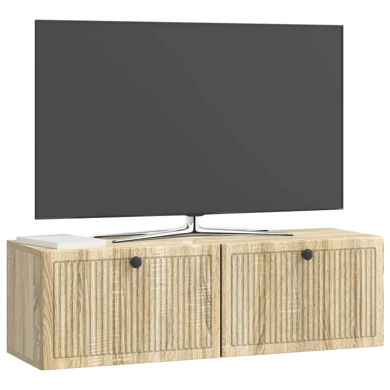 Sieninė TV spintelė Sonoma ąžuolas 98 x 31 x 30 cm