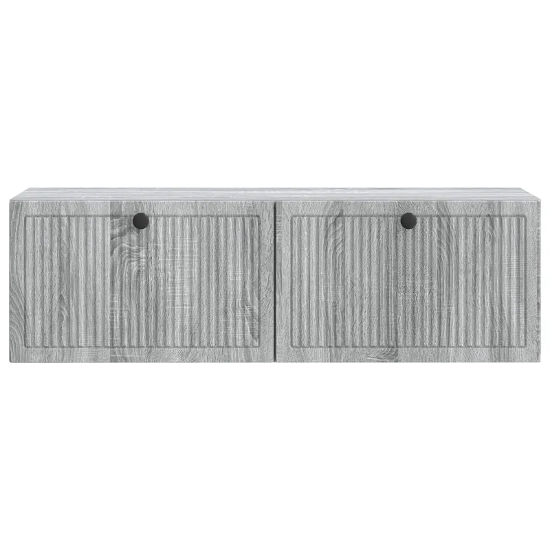 Sieninė TV spintelė Pilka sonoma ąžuolo 98 x 31 x 30 cm