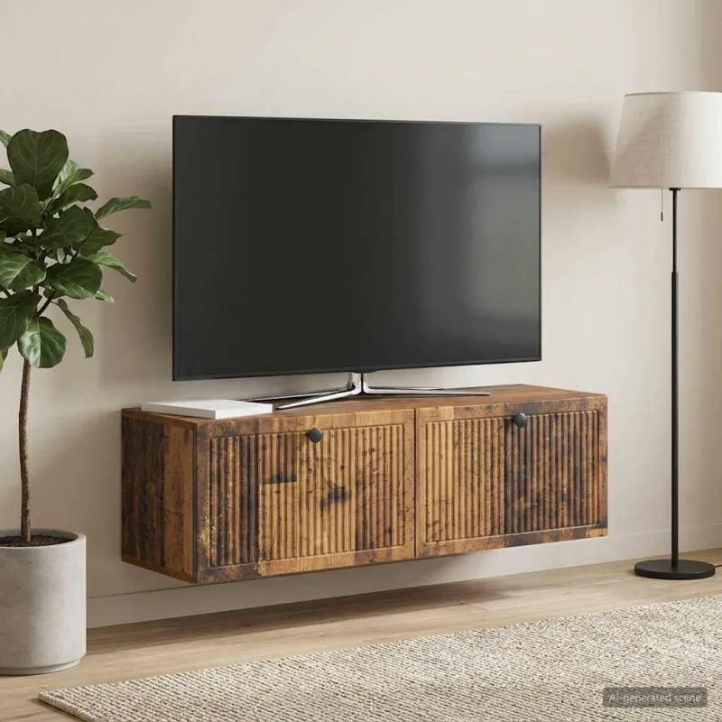 Sieninė TV spintelė Sendintos medienos 98 x 31 x 30 cm