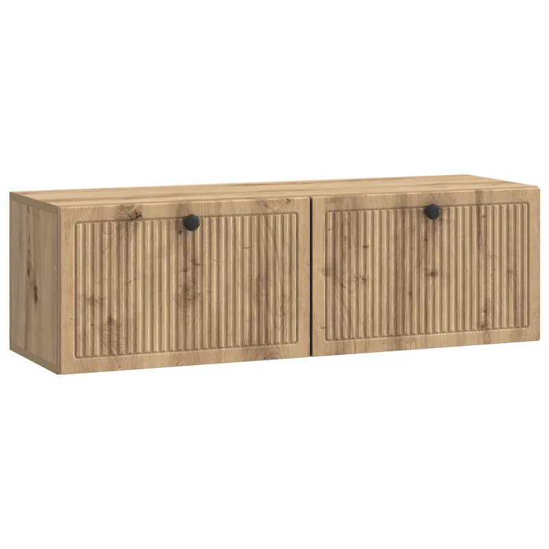 Sieninė TV spintelė Artisano ąžuolo 98 x 31 x 30 cm