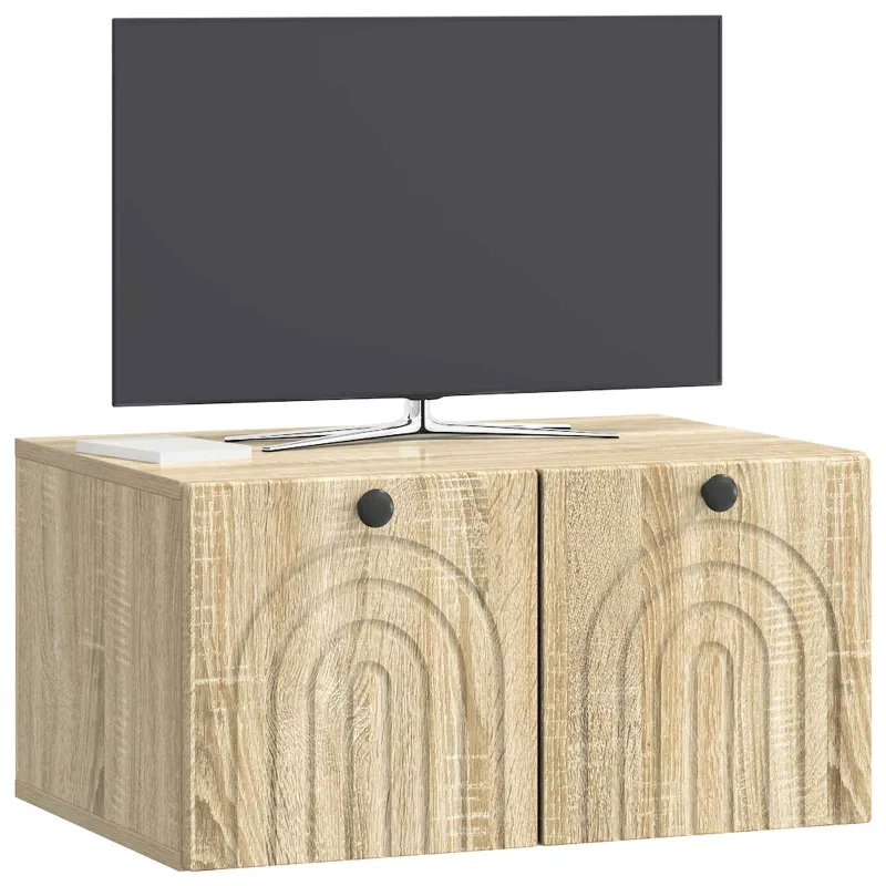 Sieninė TV spintelė Sonoma ąžuolas 59,5 x 41 x 30 cm