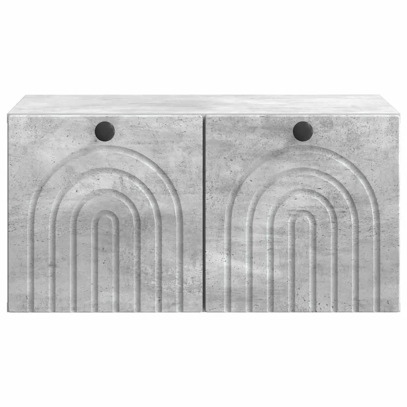 Sieninė TV spintelė Betono pilka 59,5 x 41 x 30 cm