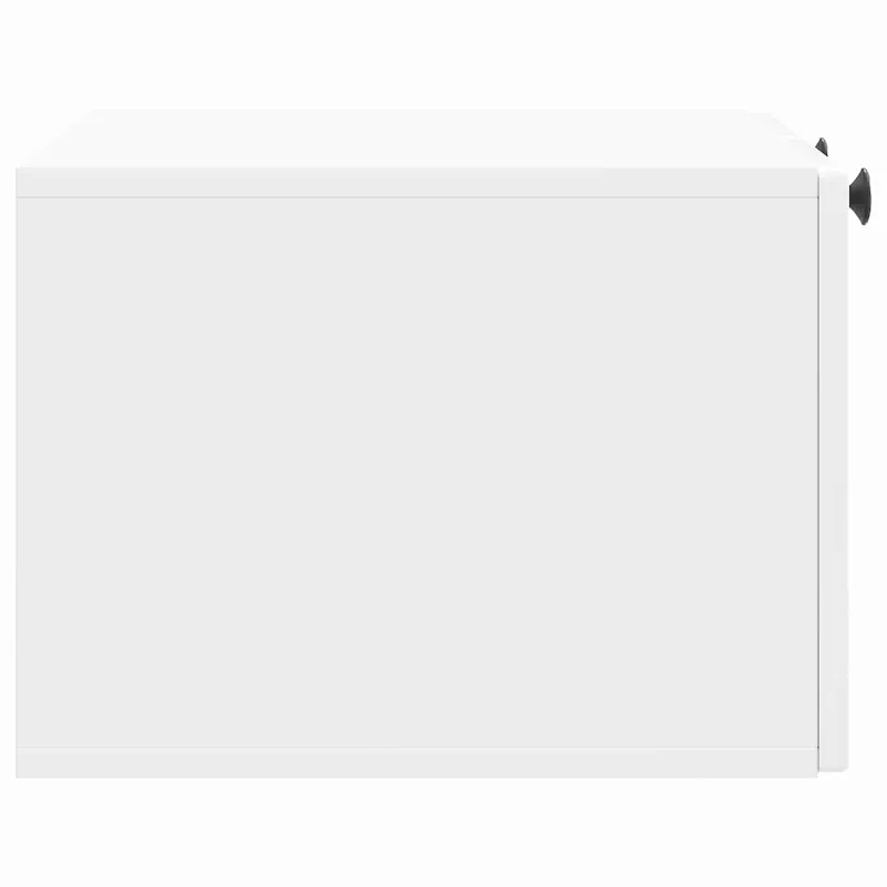Sieninė TV spintelė Itin blizgi balta 59,5 x 41 x 30 cm
