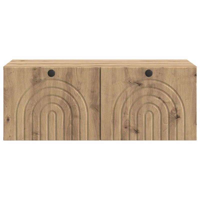 Sieninė TV spintelė Artisano ąžuolo 78,5 x 41 x 30 cm