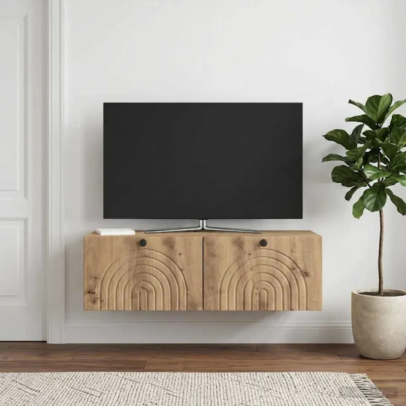 Sieninė TV spintelė Artisano ąžuolo 99 x 41 x 30 cm