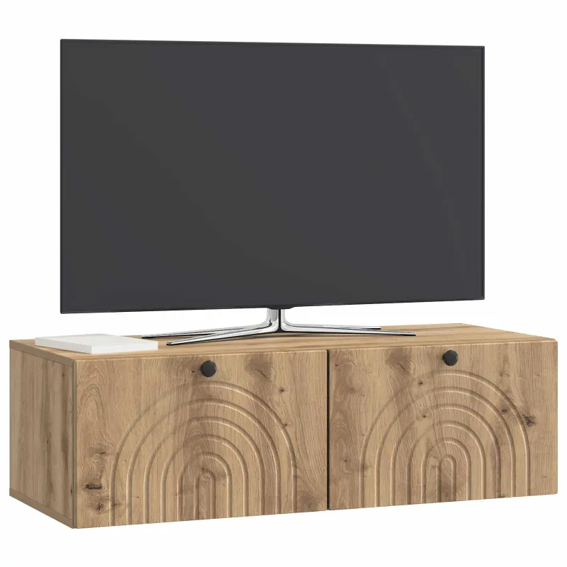 Sieninė TV spintelė Artisano ąžuolo 99 x 41 x 30 cm