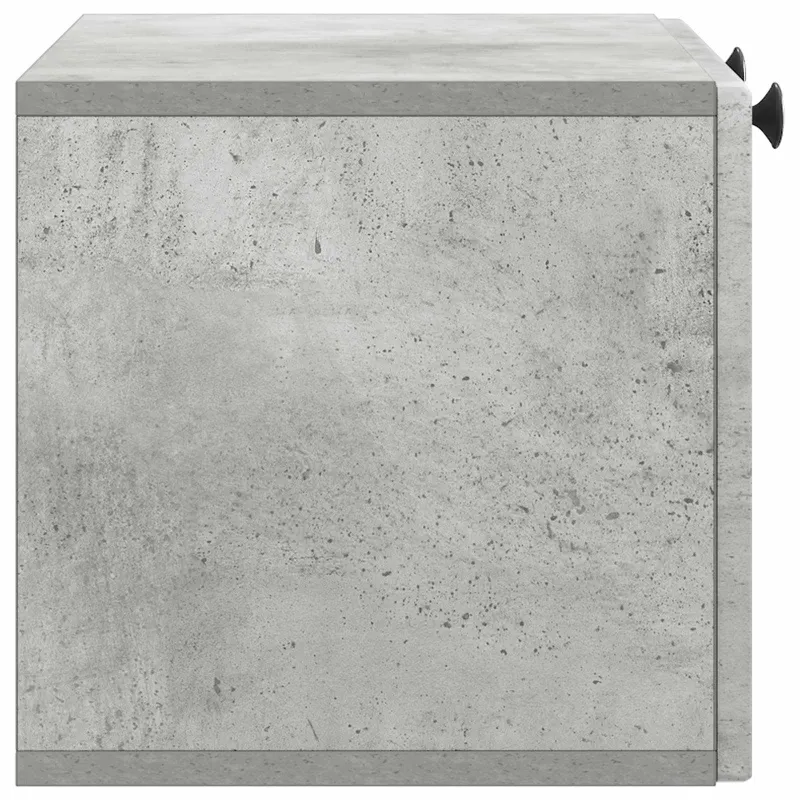 Sieninė TV spintelė Betono pilka 59,5 x 31 x 30 cm