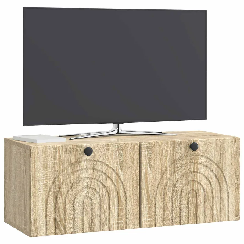 Sieninė TV spintelė Sonoma ąžuolas 78,5 x 31 x 30 cm