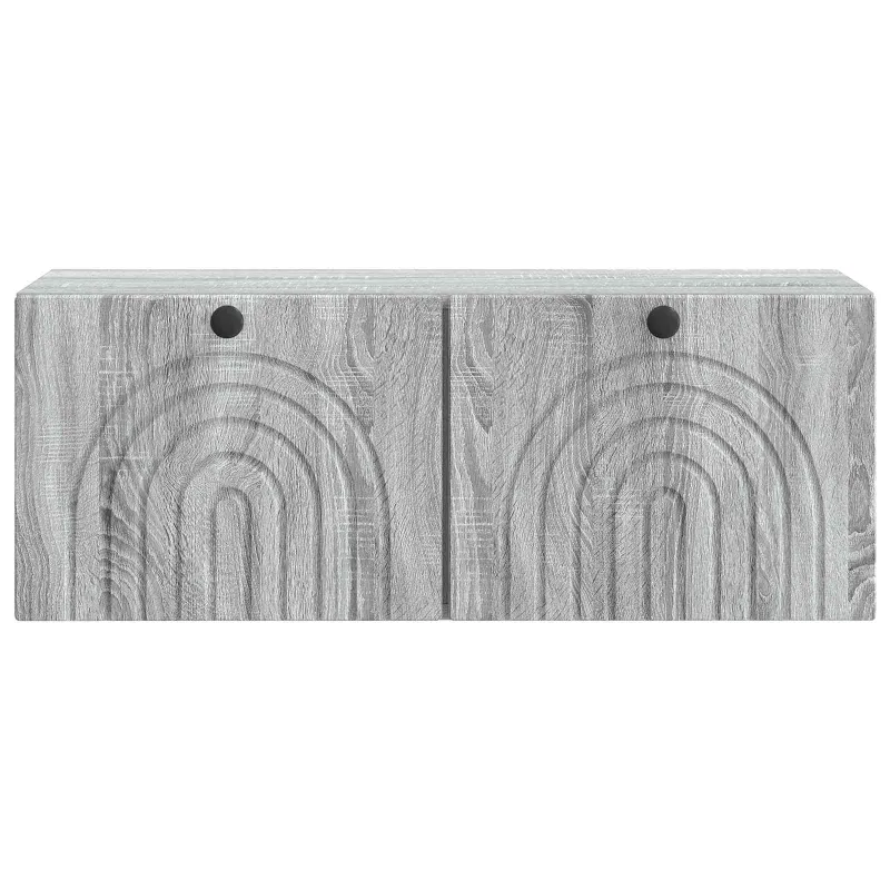 Sieninė TV spintelė Pilka sonoma ąžuolo 78,5 x 31 x 30 cm