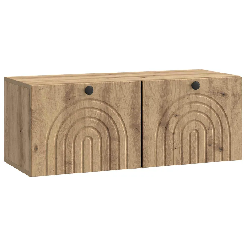 Sieninė TV spintelė Artisano ąžuolo 78,5 x 31 x 30 cm