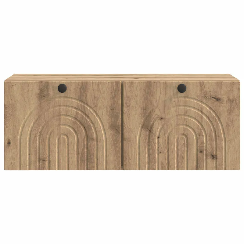 Sieninė TV spintelė Artisano ąžuolo 78,5 x 31 x 30 cm