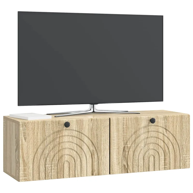 Sieninė TV spintelė Sonoma ąžuolas 98 x 31 x 30 cm