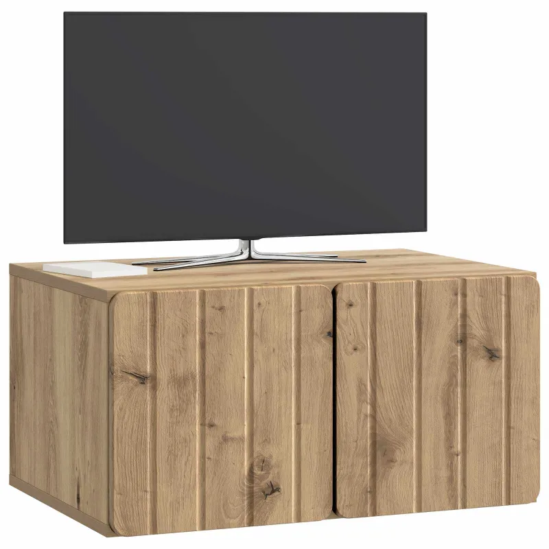 Sieninė TV spintelė Artisano ąžuolo 59,5 x 41 x 30 cm