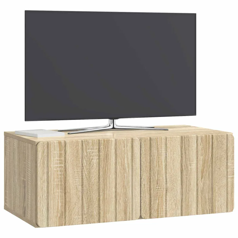 Sieninė TV spintelė Sonoma ąžuolas 78,5 x 41 x 30 cm
