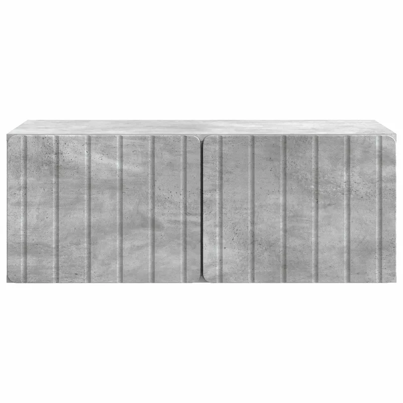 Sieninė TV spintelė Betono pilka 78,5 x 41 x 30 cm