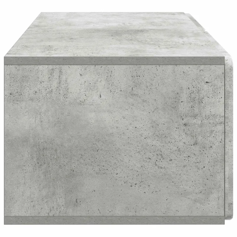 Sieninė TV spintelė Betono pilka 78,5 x 41 x 30 cm