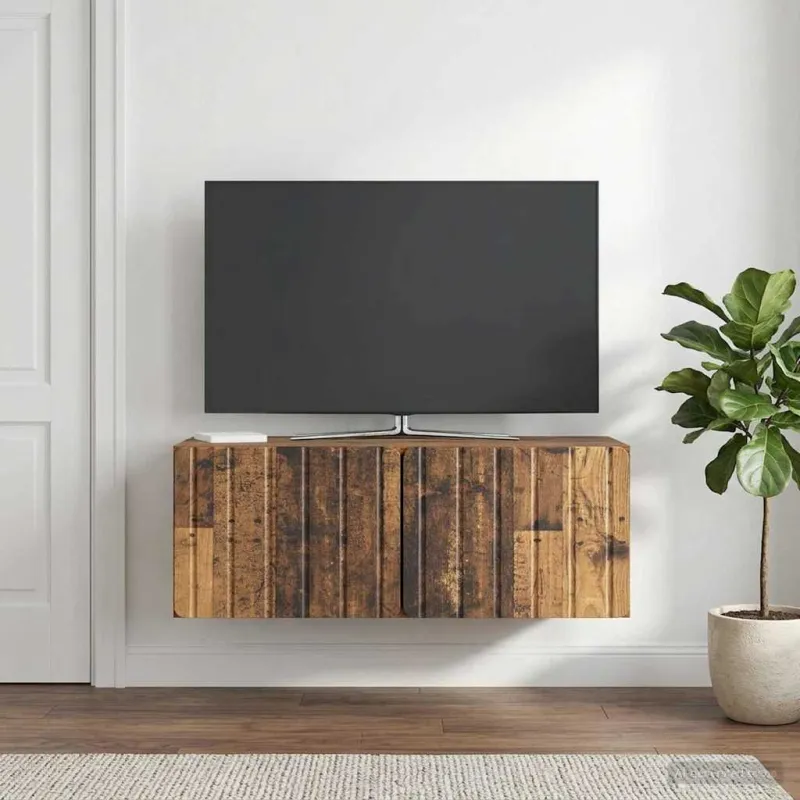Sieninė TV spintelė Sendintos medienos 78,5 x 41 x 30 cm