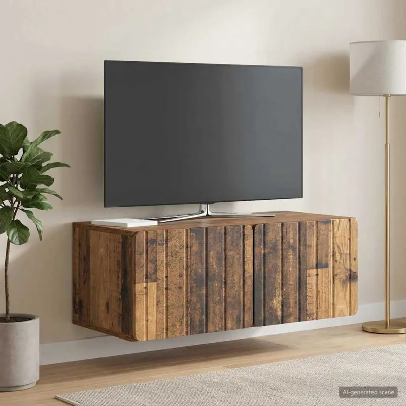 Sieninė TV spintelė Sendintos medienos 78,5 x 41 x 30 cm
