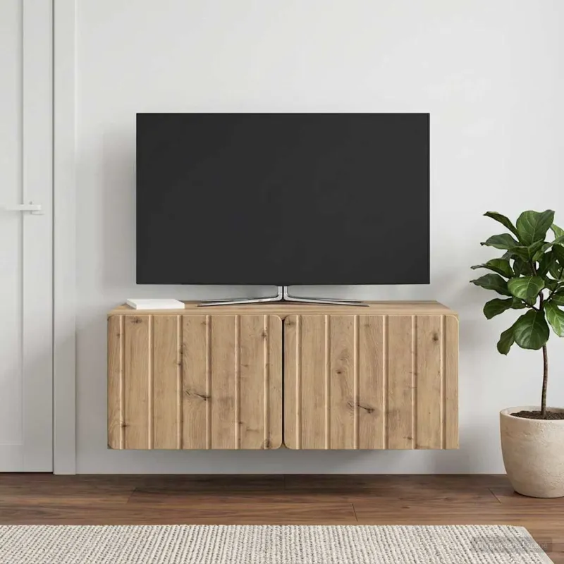 Sieninė TV spintelė Artisano ąžuolo 78,5 x 41 x 30 cm