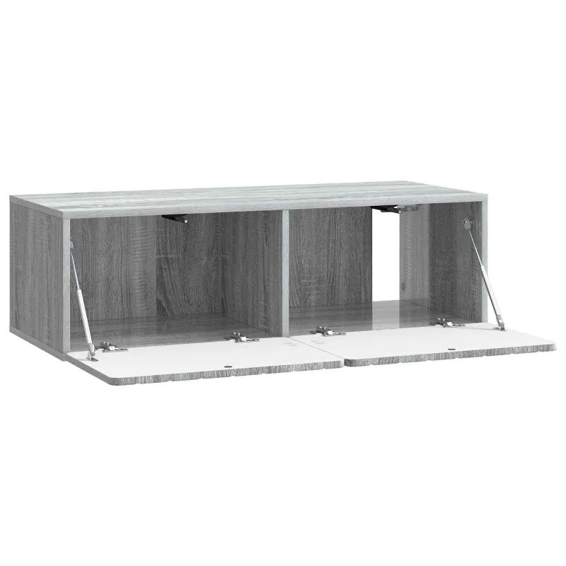 Sieninė TV spintelė Pilka sonoma ąžuolo 98 x 41 x 30 cm