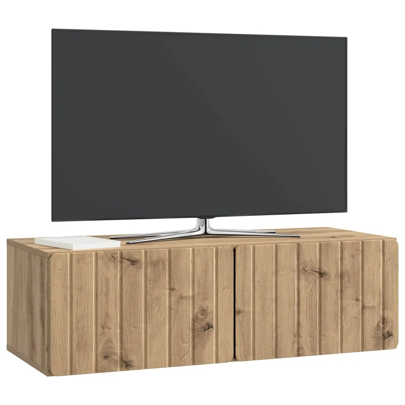 Sieninė TV spintelė Artisano ąžuolo 98 x 41 x 30 cm