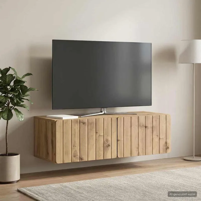 Sieninė TV spintelė Artisano ąžuolo 98 x 41 x 30 cm