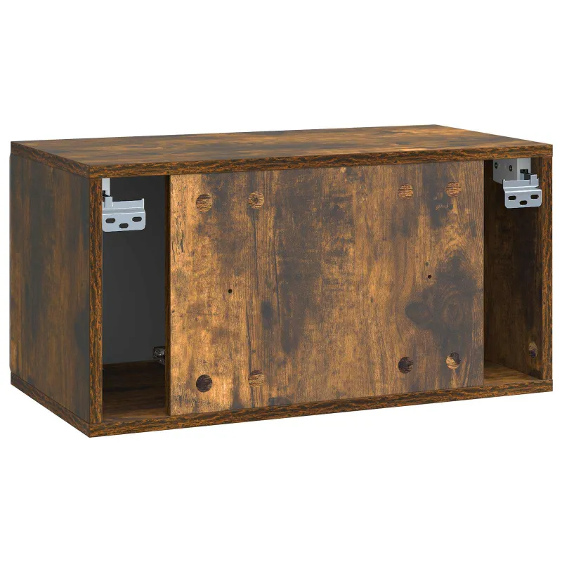 Sieninė TV spintelė Dūminio ąžuolo 59,5 x 31 x 30 cm