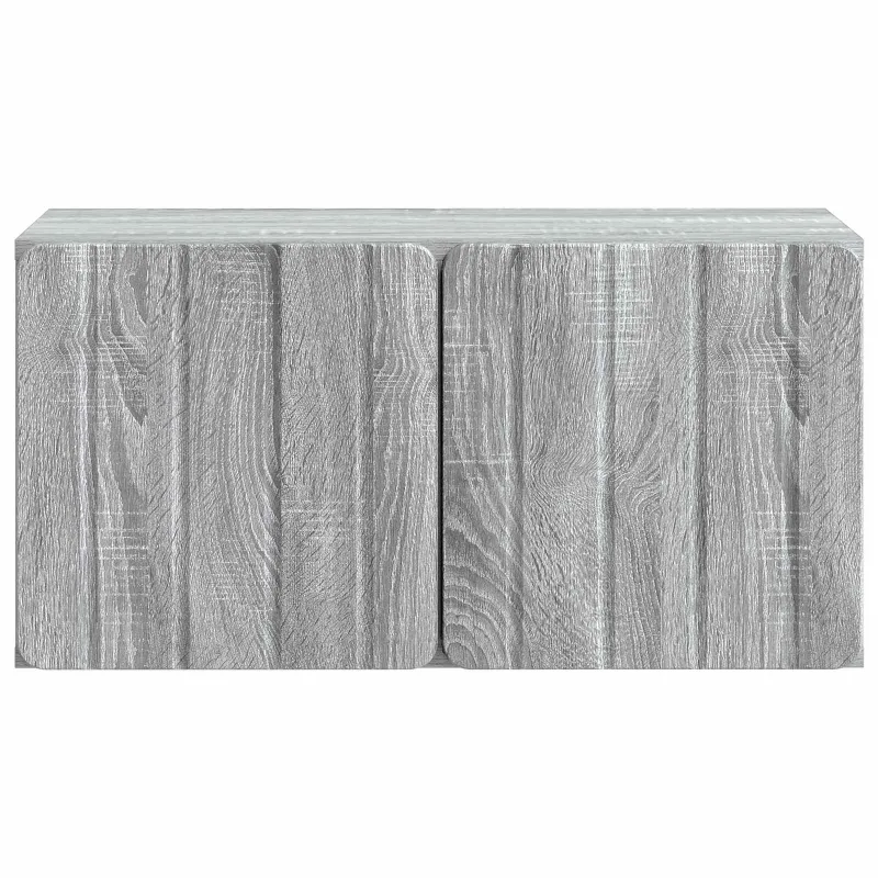 Sieninė TV spintelė Pilka sonoma ąžuolo 59,5 x 31 x 30 cm