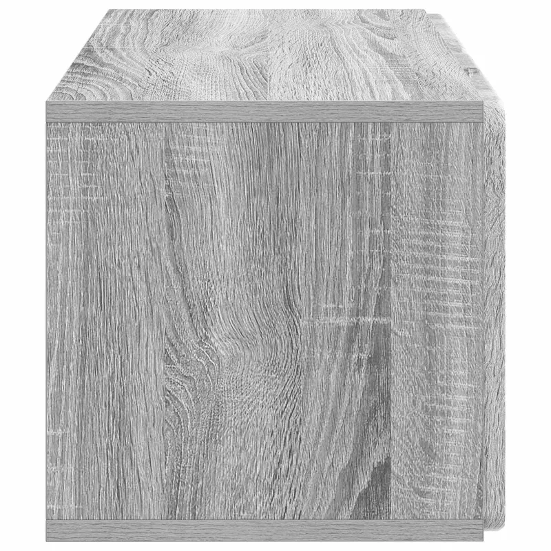Sieninė TV spintelė Pilka sonoma ąžuolo 59,5 x 31 x 30 cm