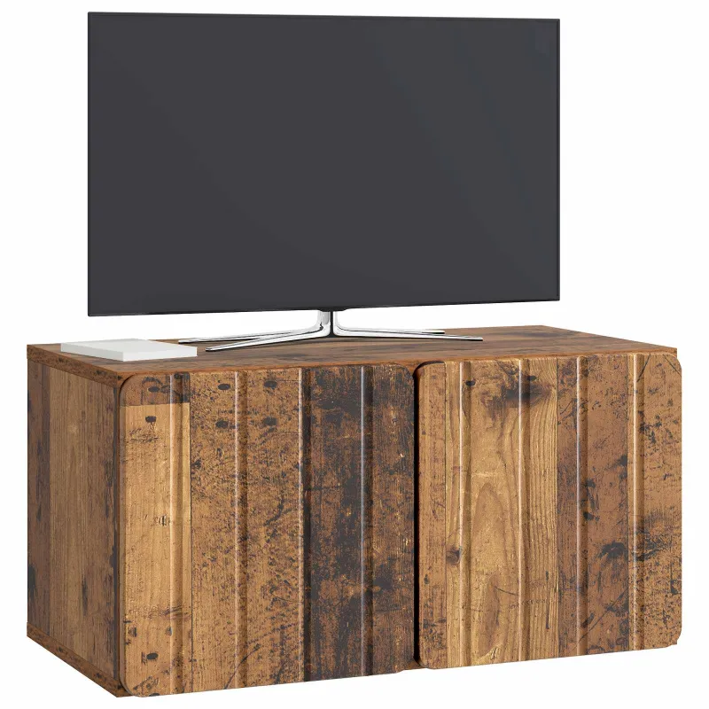 Sieninė TV spintelė Sendintos medienos 59,5 x 31 x 30 cm