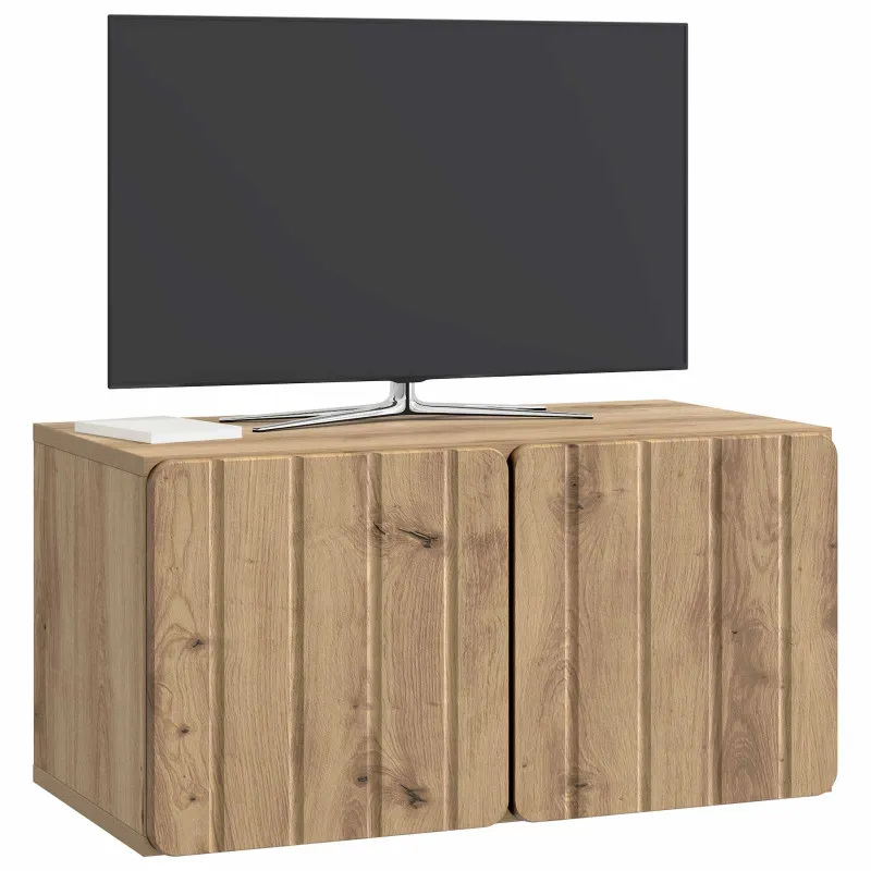 Sieninė TV spintelė Artisano ąžuolo 59,5 x 31 x 30 cm