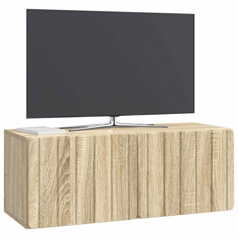 Sieninė TV spintelė Sonoma ąžuolas 78,5 x 31 x 30 cm