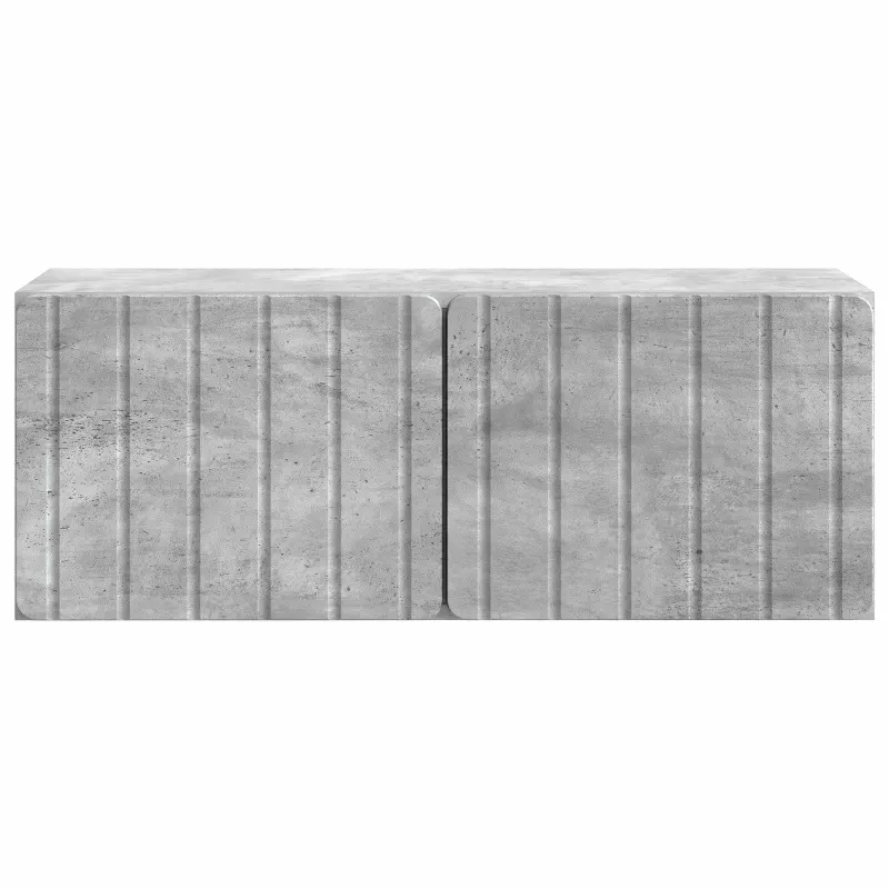 Sieninė TV spintelė Betono pilka 78,5 x 31 x 30 cm