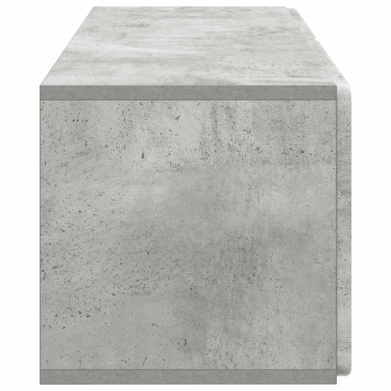 Sieninė TV spintelė Betono pilka 78,5 x 31 x 30 cm