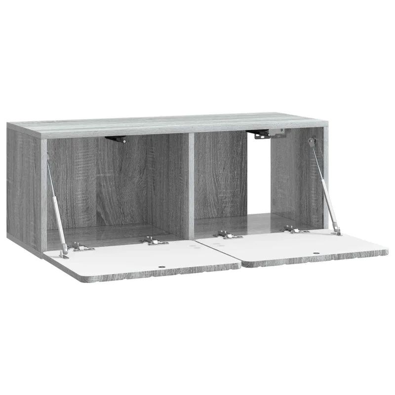 Sieninė TV spintelė Pilka sonoma ąžuolo 78,5 x 31 x 30 cm