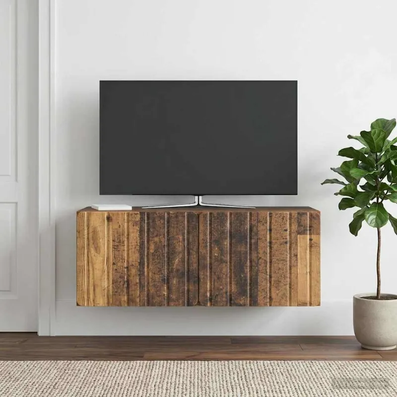 Sieninė TV spintelė Sendintos medienos 78,5 x 31 x 30 cm