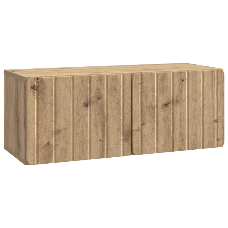 Sieninė TV spintelė Artisano ąžuolo 78,5 x 31 x 30 cm