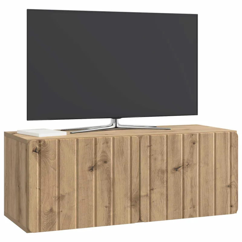 Sieninė TV spintelė Artisano ąžuolo 78,5 x 31 x 30 cm
