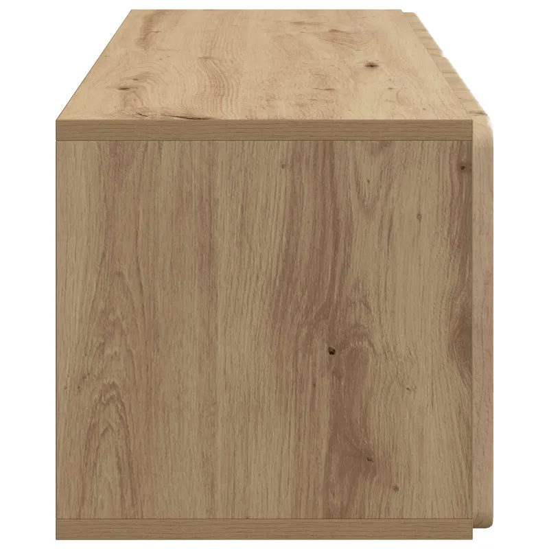 Sieninė TV spintelė Artisano ąžuolo 78,5 x 31 x 30 cm