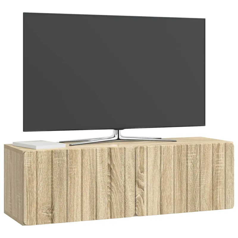Sieninė TV spintelė Sonoma ąžuolas 98 x 31 x 30 cm